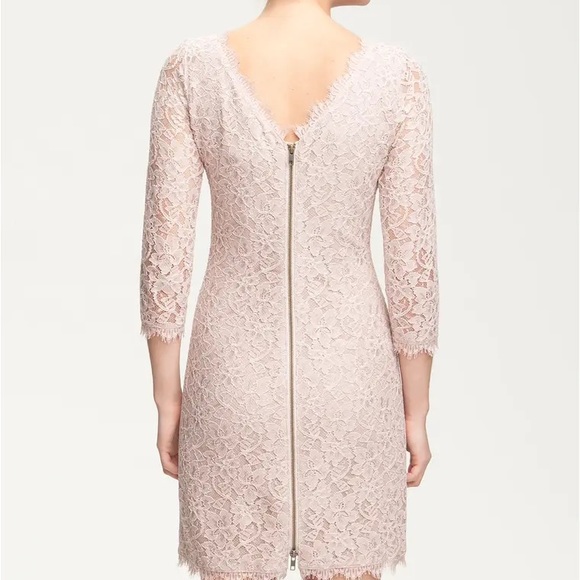 Diane Von Furstenberg Zarita Dress Nude size 2 - Picture 2 of 4